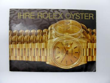 Rolex Oyster Beschreibung