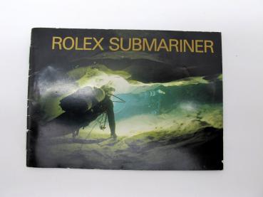 Rolex Submariner Beschreibung vintage