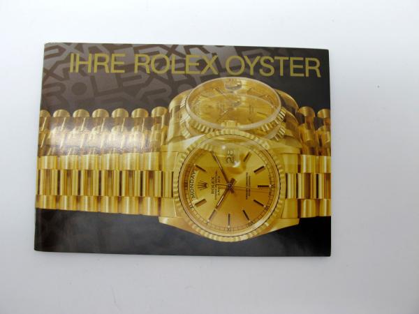 Rolex Oyster Beschreibung