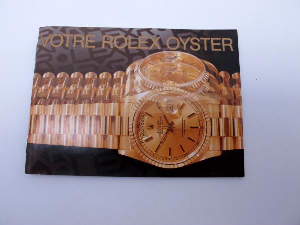 Rolex Oyster Beschreibung