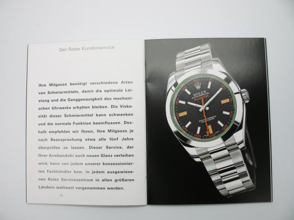 Rolex Milgauss Beschreibung