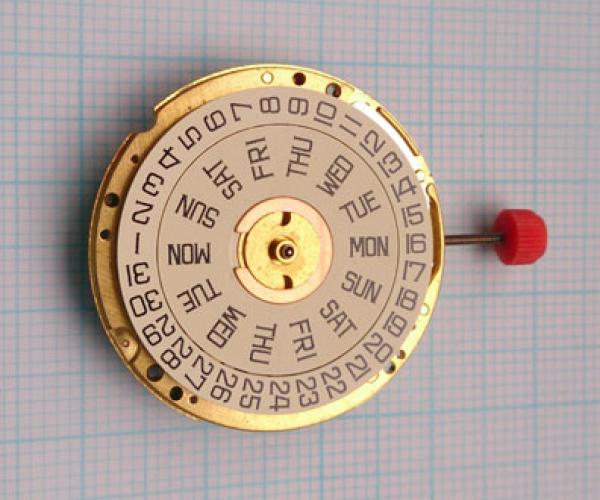 ESA Quarzwerk mit Tag/Datum