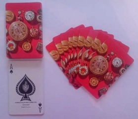 Arrco Kartenspiel mit Uhrenmotiv