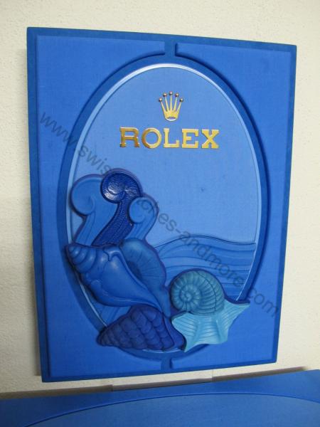 Rolex Werbeaufsteller