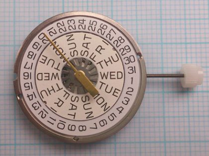 ETA Quarzwerk mit Tag/Datum