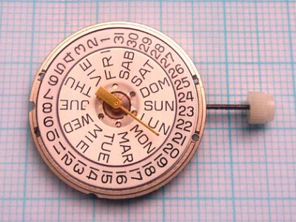 ETA Quarzwerk mit Tag/Datum