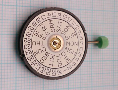 ESA Quarzwerk mit Tag/Datum