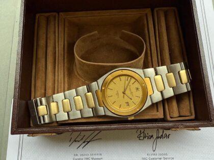 IWC Ingenieur Jumbo Gerald Genta Stahl/Gold