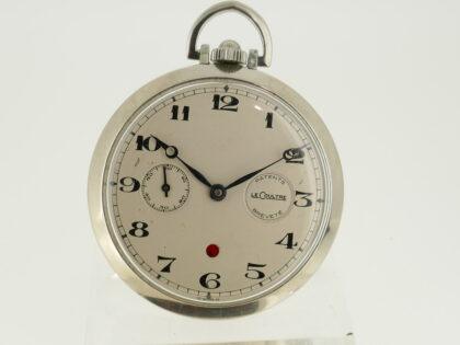LeCoultre Taschenuhr mit Gangreserve 47,5 mm