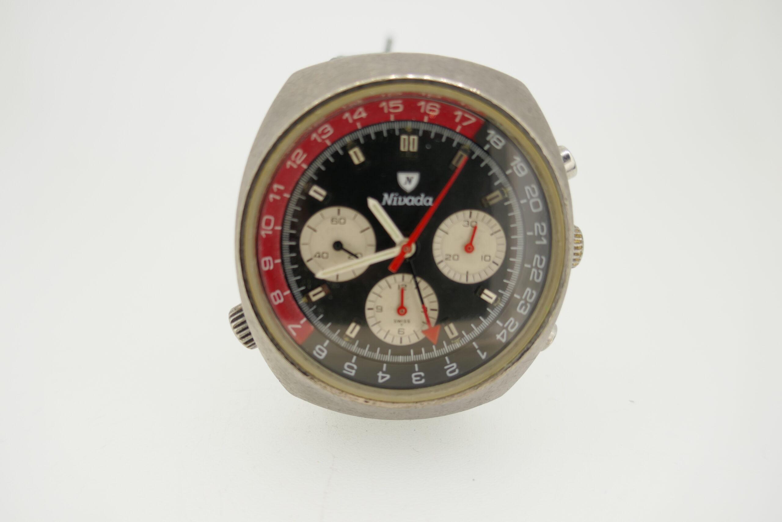 Nivada Chronograph Gmt Stahl – Bild 3