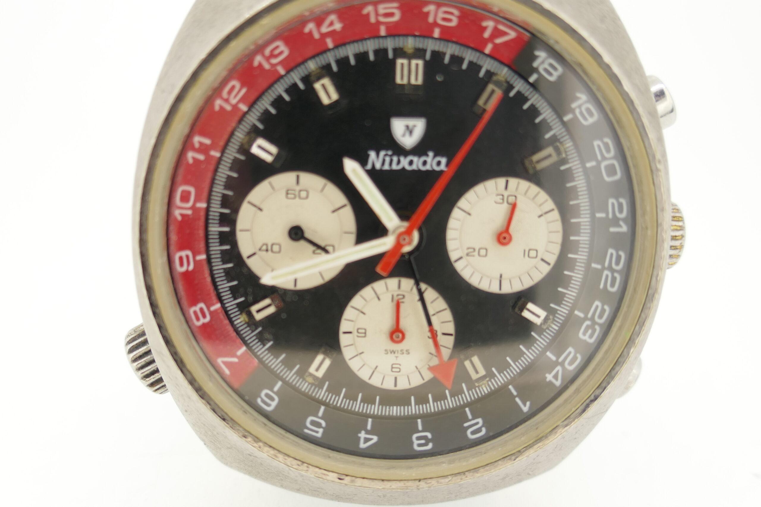 Nivada Chronograph Gmt Stahl – Bild 4