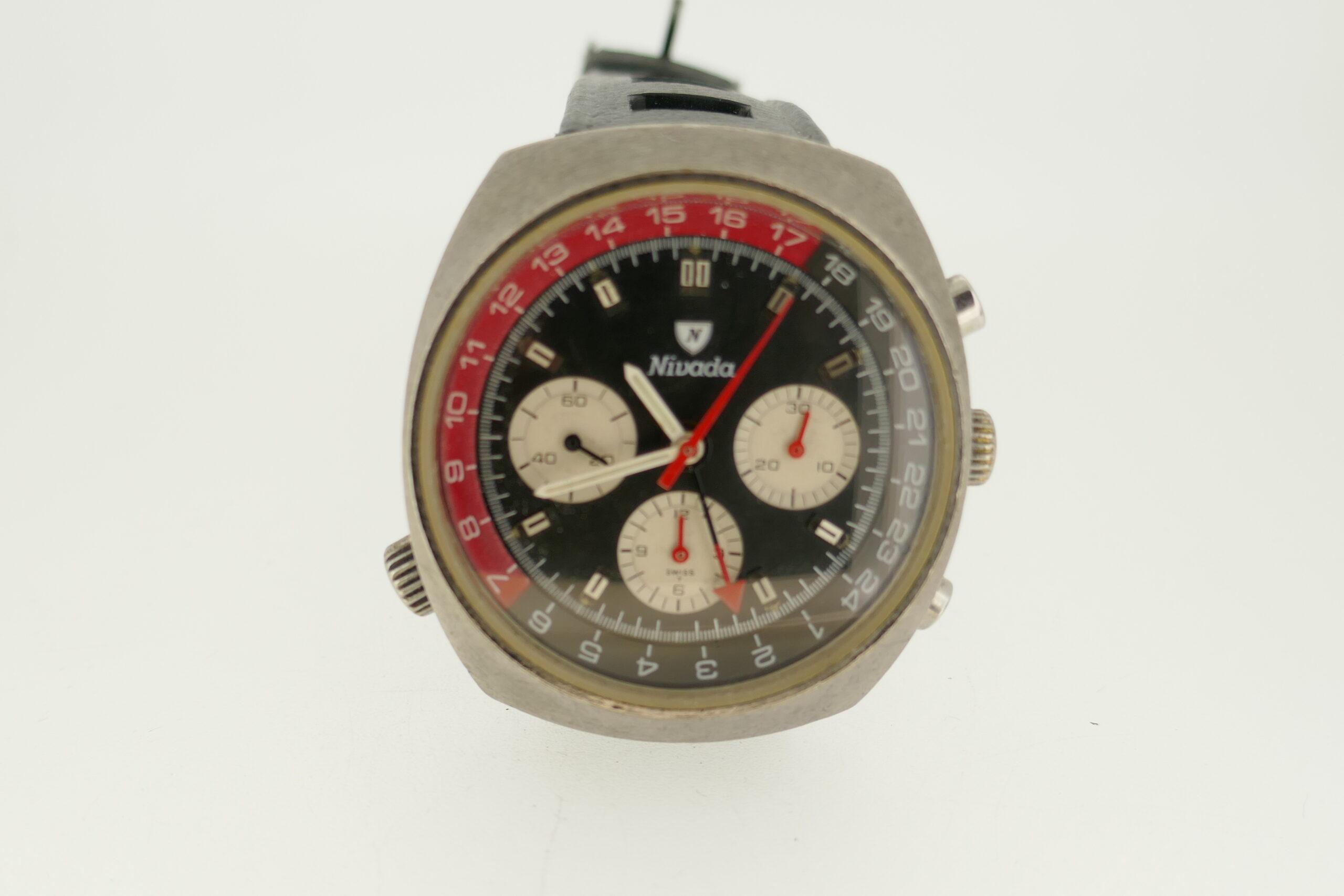 Nivada Chronograph Gmt Stahl – Bild 5