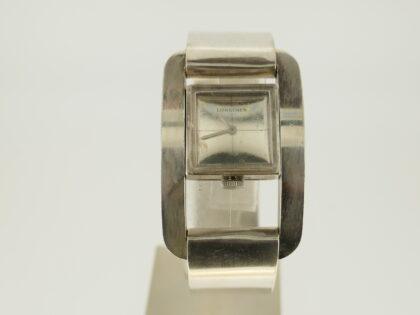 Longines Vintage Silver Watch By Serge Manzon