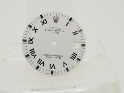 Rolex Date Zifferblatt weiß