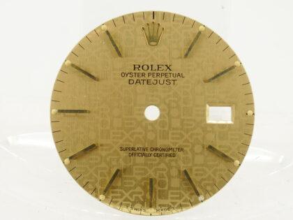 Rolex DateJust Zifferblatt Gold Jubilee