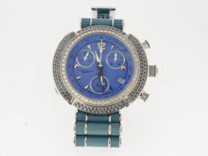 Montega Brillanten Safire Stahl Chronograph
