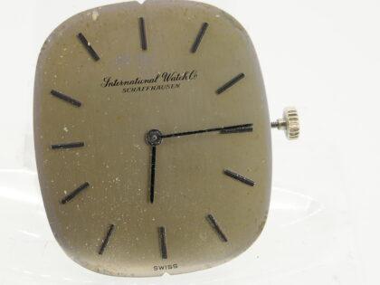IWC Handaufzugswerk 849 mit Blatt und Zeiger + Glas + Krone